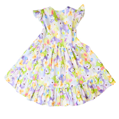 Сарафан Анютины глазки Чуди Кидс 140624 сиреневый 01